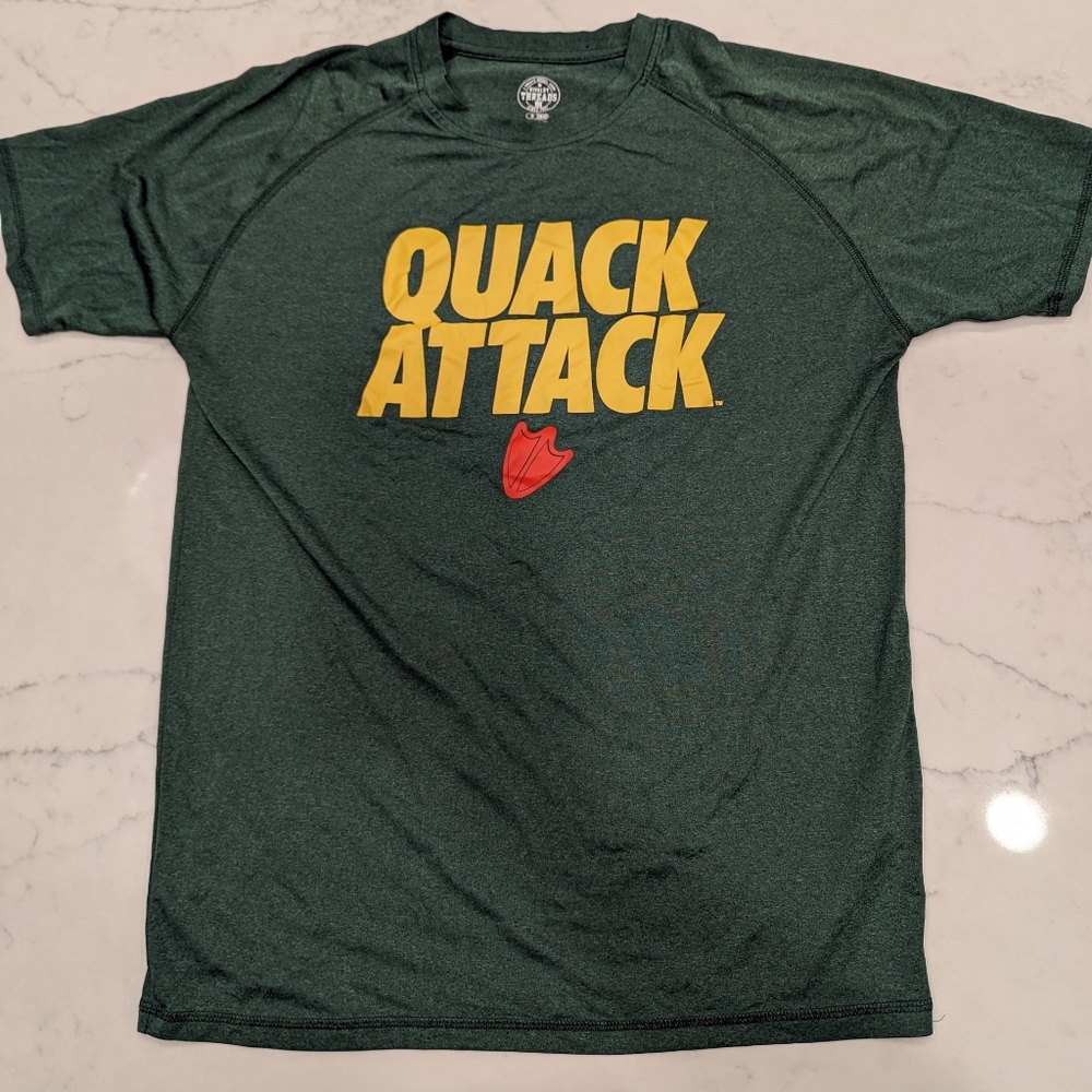Oregon Ducks Quack Attack short sleeve dry fit shirt